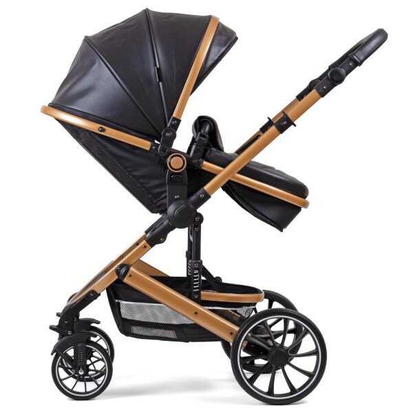 Pixini Kinderwagen Kalani 3in1 gold/schwarz (inkl. Autositz), 169,90
